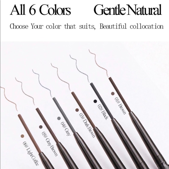 Micro Eyebrow Pencil Automatic Double Head Design - Picture 1 of 10